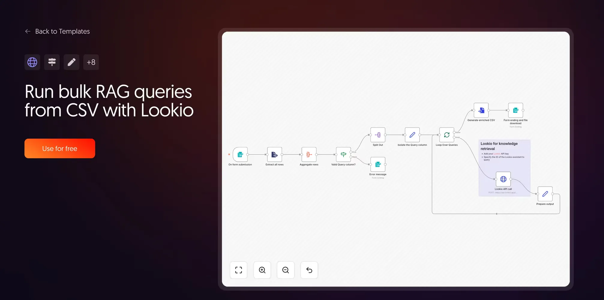 Bulk CSV RAG processing