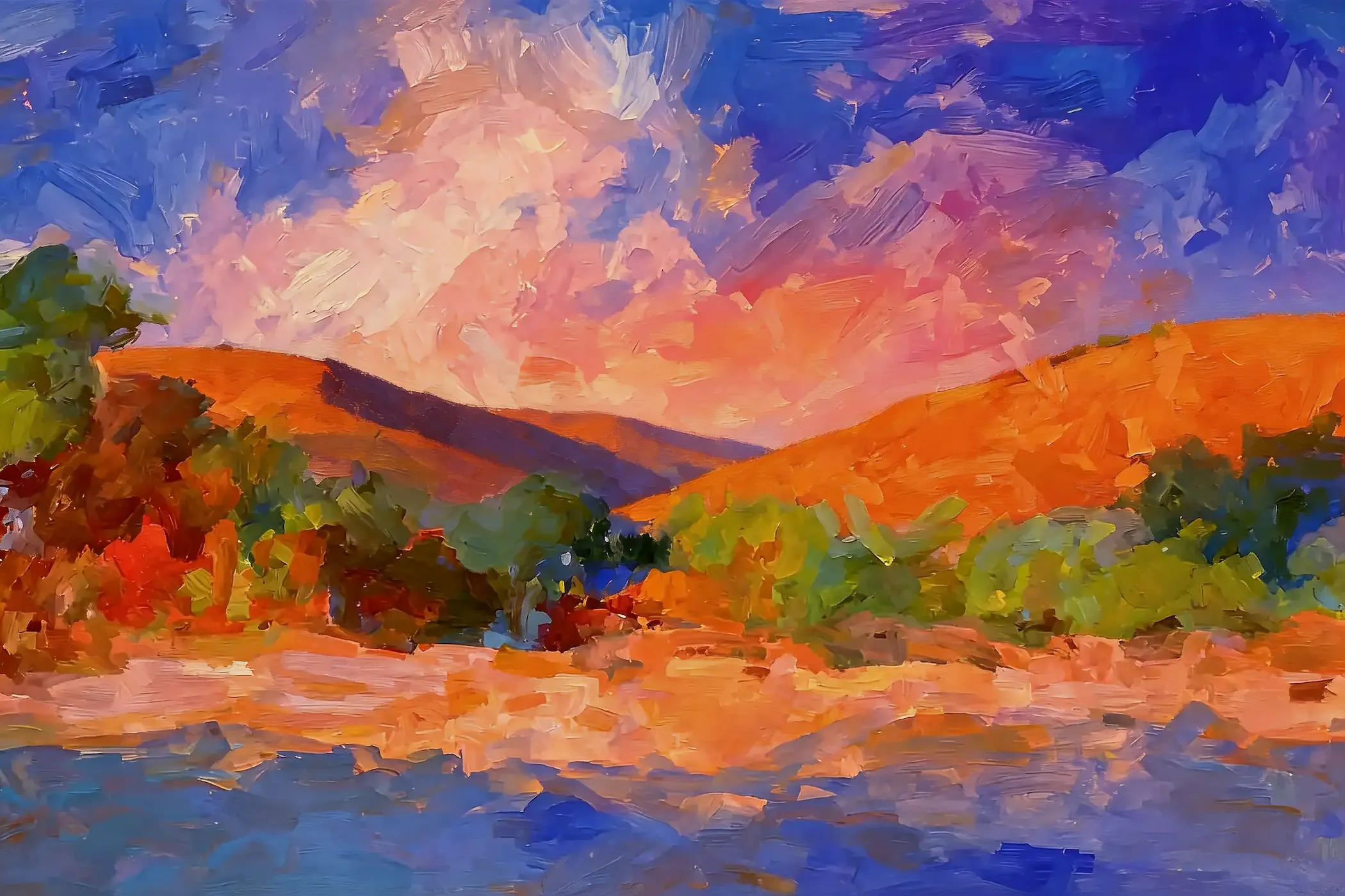 Lookio AI painterly background