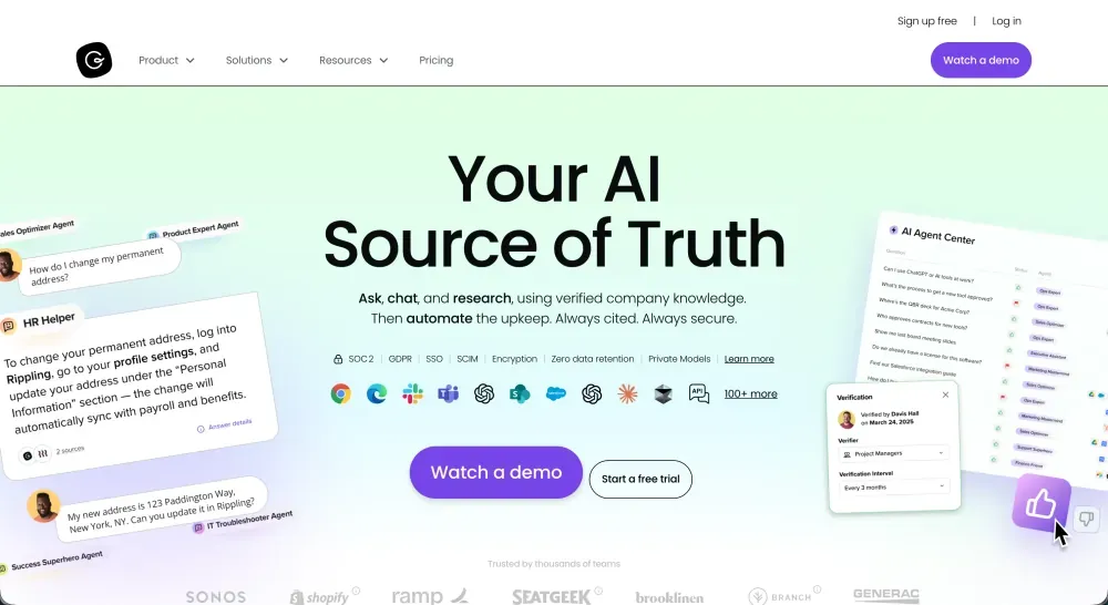 Guru home page